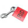 The Red DOUBLE MOUSQUETON 8.8cm